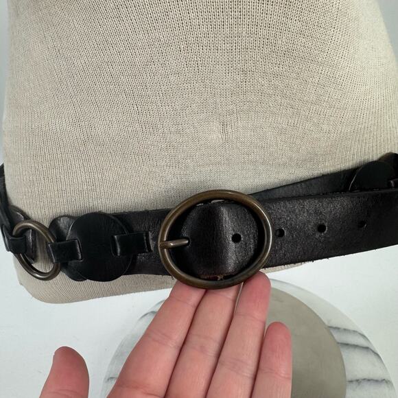 Fossil dark brown leather belt - Picture 8 of 8